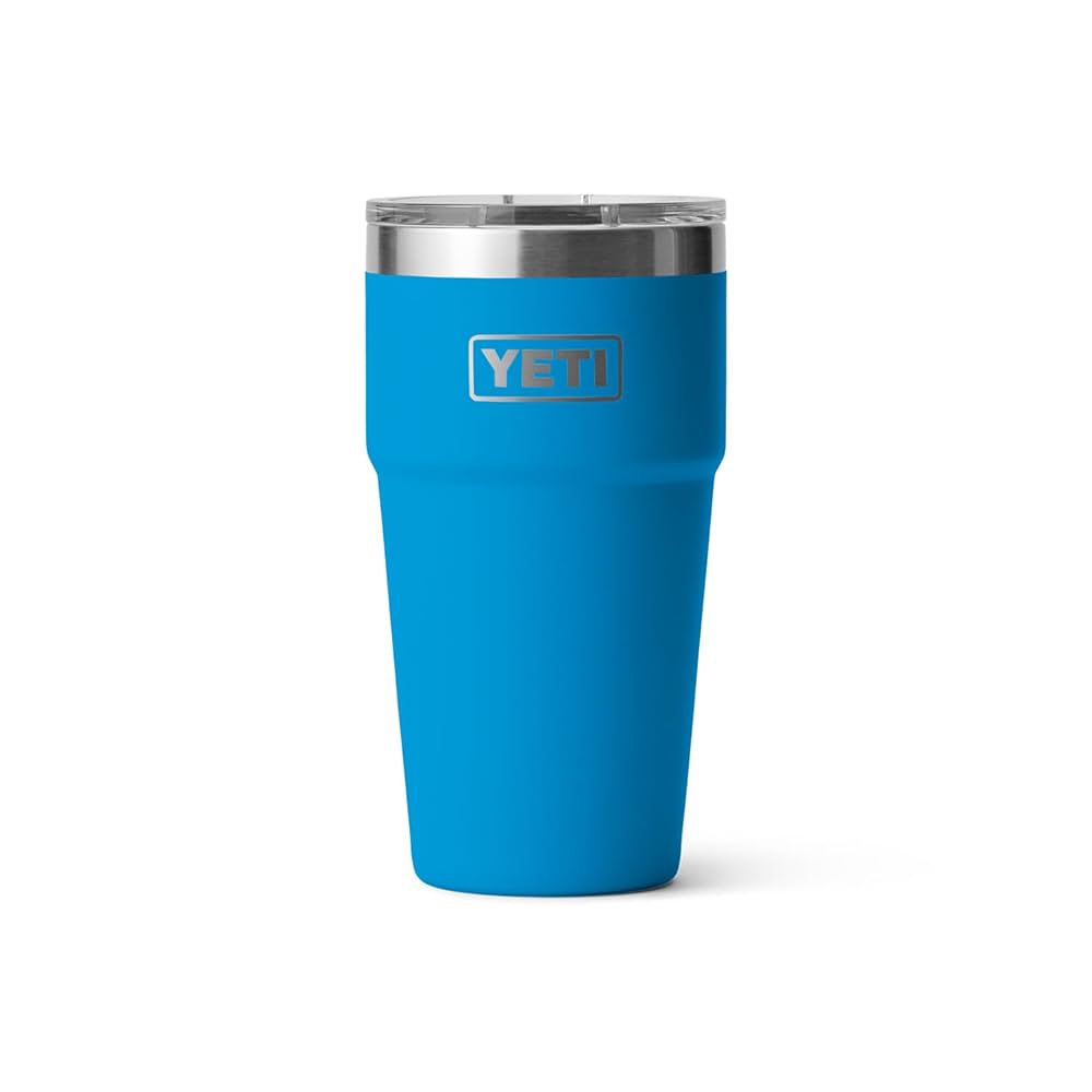 YETI Rambler 20 oz Tumbler 青Big wave YETI Rambler 20 oz Travel Mug, Stainless Steel, Vacuum